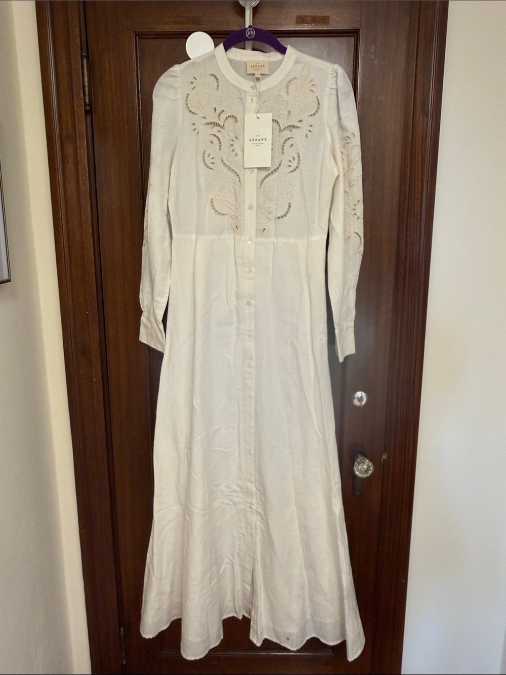 Sezane Robe Longue Selma 2